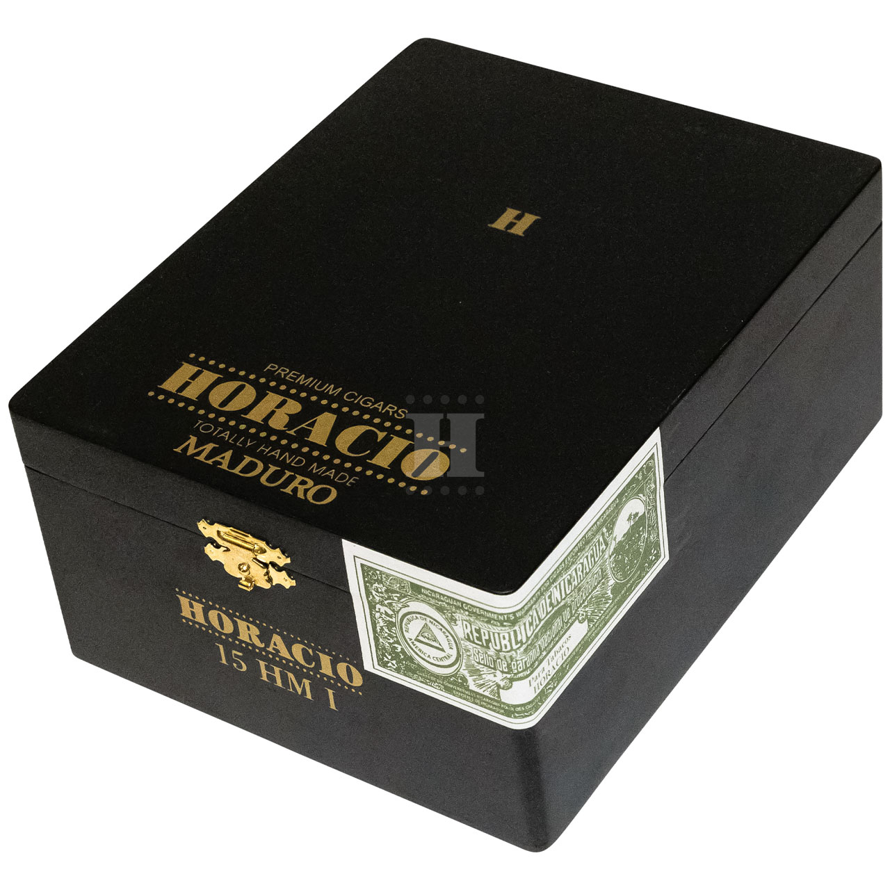 Horacio HMI Maduro series box close angle