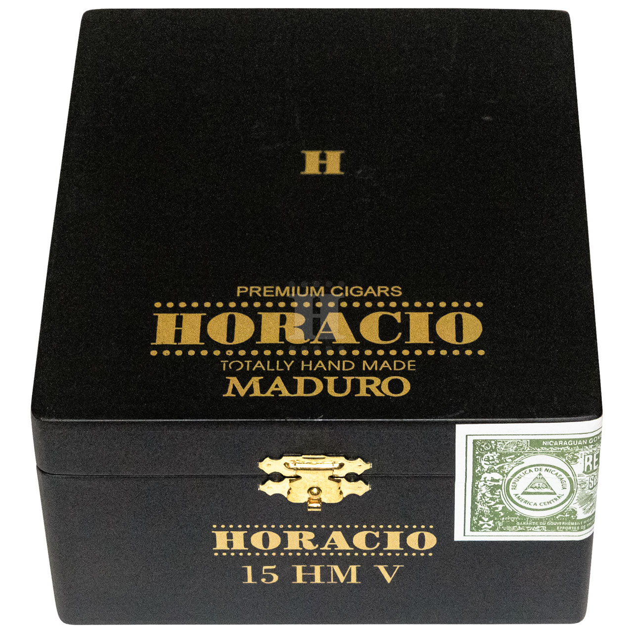Horacio HMV Maduro series box close