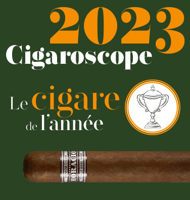 L'Amateur de cigares - Horacio 1, élu Cigare de l’année 2023 par le Cigaroscope